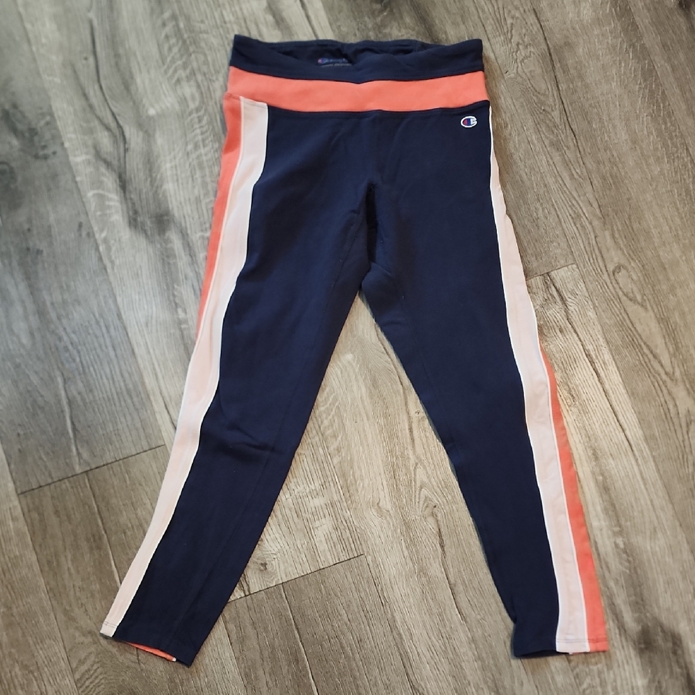 Champion Side Stripe Athletic Leggings